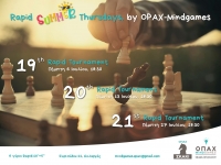 Rapid Summer Thursdays, by OPAX-Mindgames