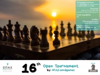 16th Open Tournament, by OPAX-Mindgames